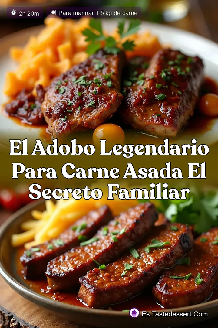 El Adobo Legendario para Carne Asada El Secreto Familiar