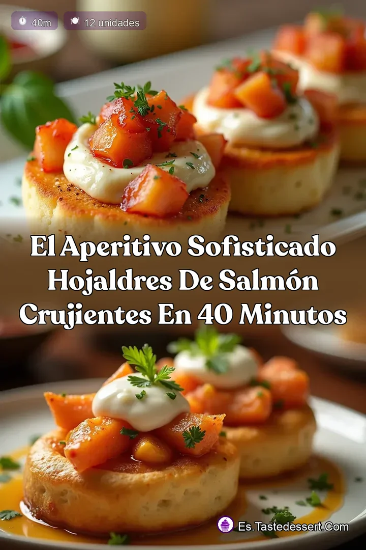 El Aperitivo Sofisticado Hojaldres de Salm&oacute;n Crujientes en 40 Minutos