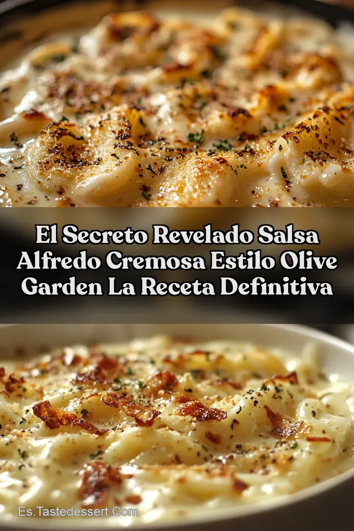 El Secreto Revelado Salsa Alfredo Cremosa Estilo Olive Garden La Receta Definitiva