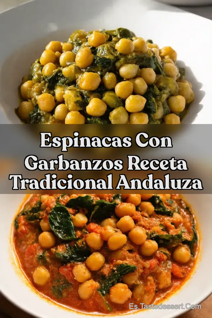 Espinacas con Garbanzos Receta Tradicional Andaluza