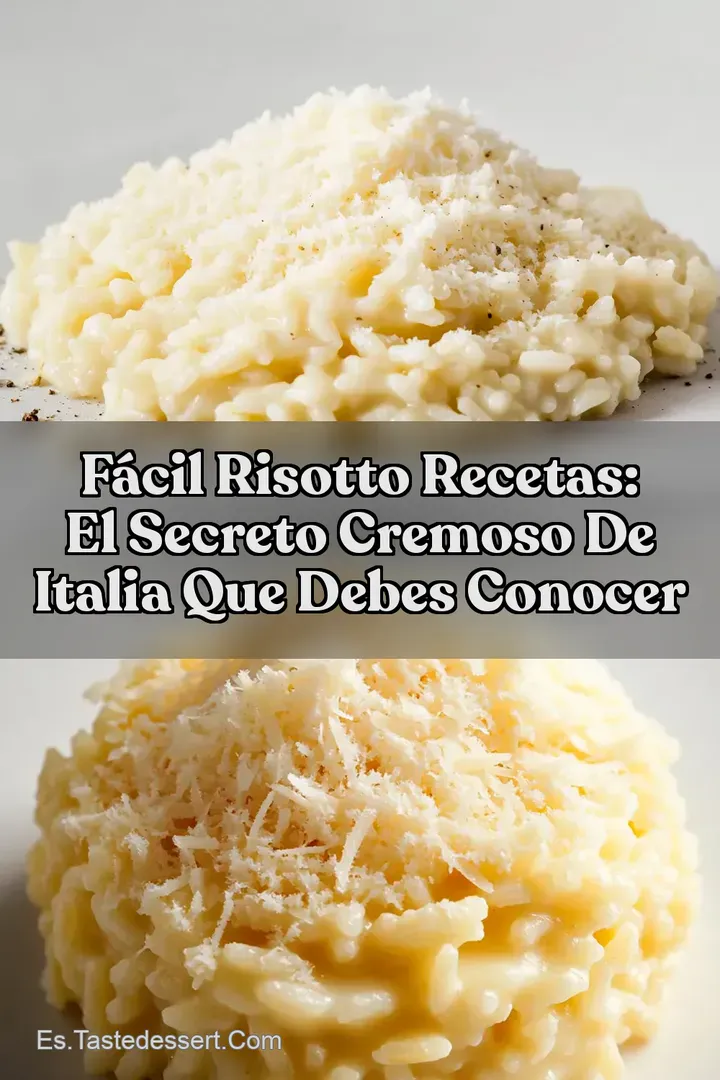 F&aacute;cil Risotto Recetas: El Secreto Cremoso de Italia que Debes Conocer