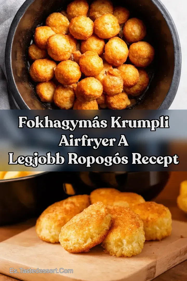 Fokhagym&aacute;s krumpli airfryer A legjobb ropog&oacute;s recept