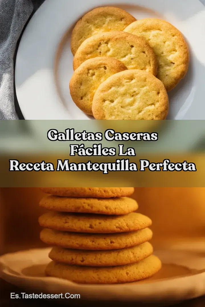 Galletas Caseras F&aacute;ciles La Receta Mantequilla Perfecta