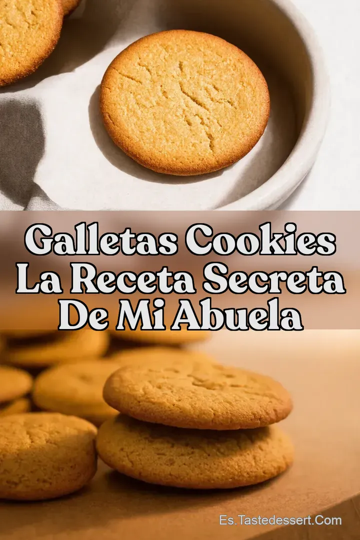 Galletas Cookies La Receta Secreta de mi Abuela