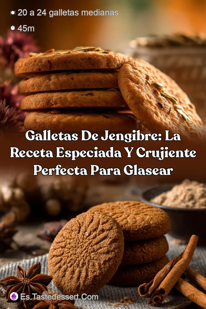 Galletas de Jengibre: La Receta Especiada y Crujiente Perfecta para Glasear