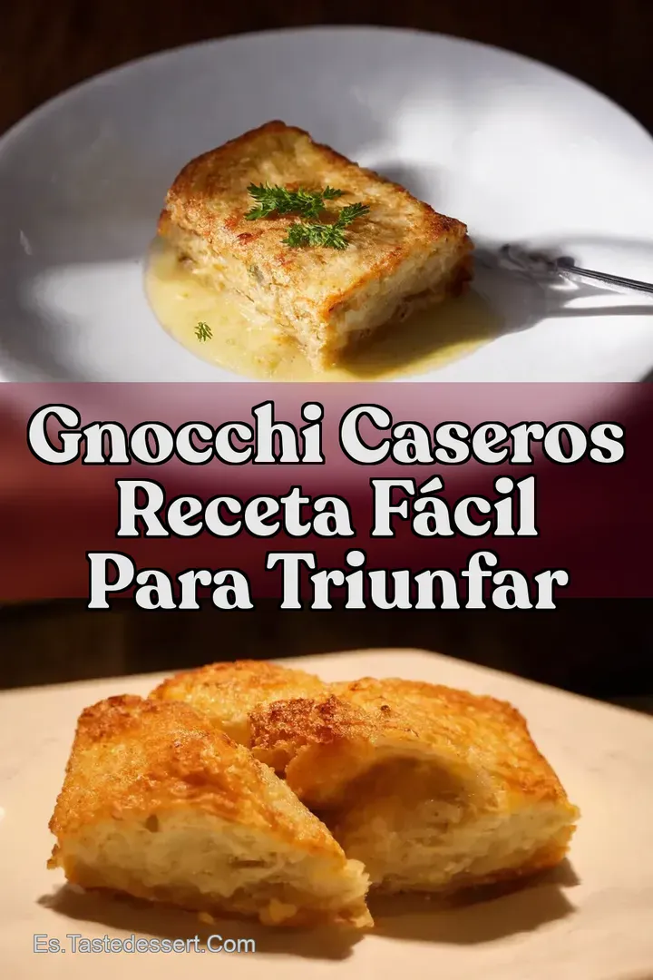 Gnocchi Caseros Receta F&aacute;cil para Triunfar