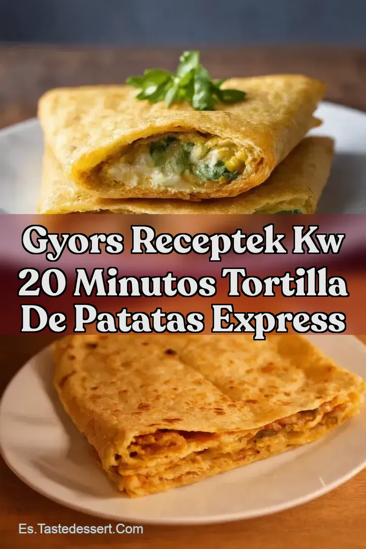 Gyors Receptek kw 20 Minutos Tortilla de Patatas Express