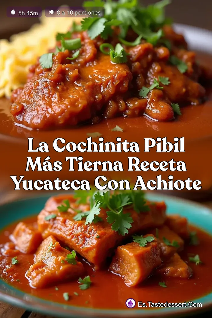 La Cochinita Pibil M&aacute;s Tierna Receta Yucateca con Achiote