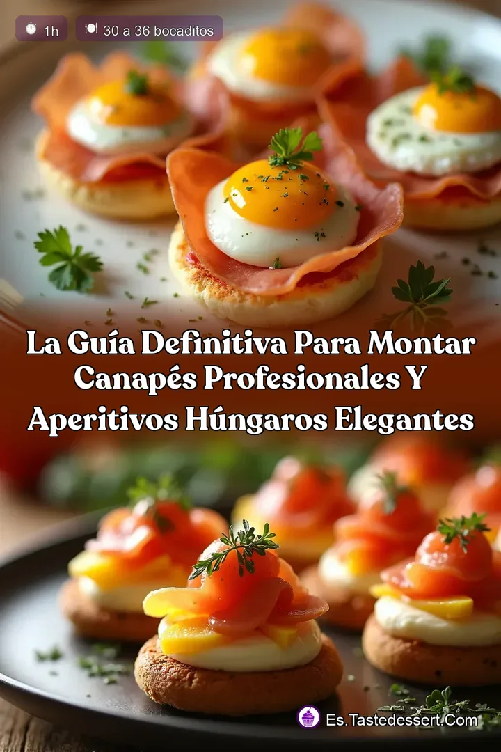 La Gu&iacute;a Definitiva para Montar Canap&eacute;s Profesionales y Aperitivos H&uacute;ngaros Elegantes