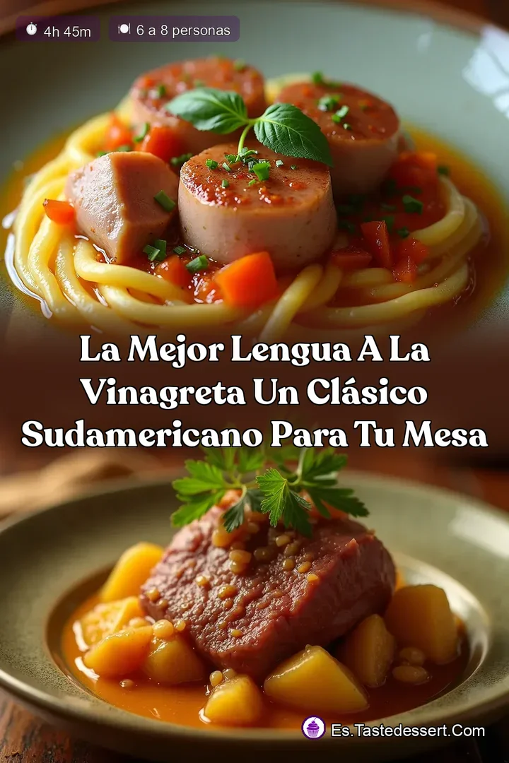 La Mejor Lengua a la Vinagreta Un Cl&aacute;sico Sudamericano para tu Mesa