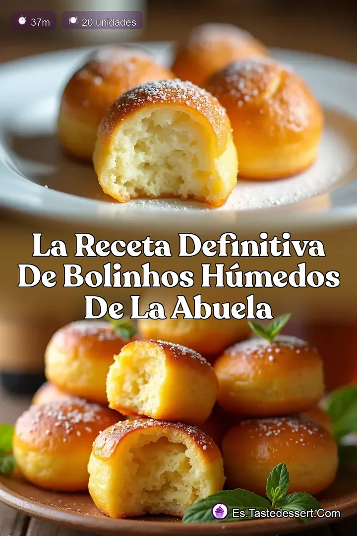 La Receta Definitiva de Bolinhos H&uacute;medos de la Abuela