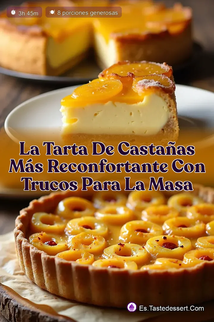 La Tarta de Casta&ntilde;as M&aacute;s Reconfortante con Trucos para la Masa
