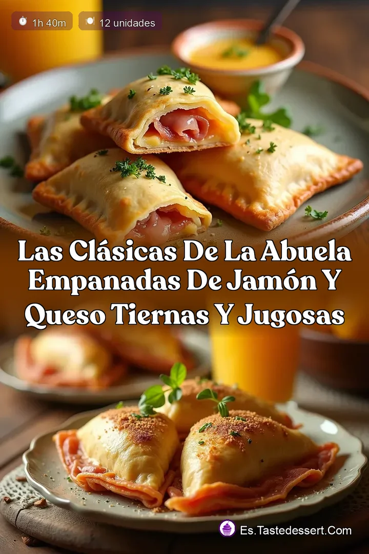 Las Cl&aacute;sicas de la Abuela Empanadas de Jam&oacute;n y Queso Tiernas y Jugosas