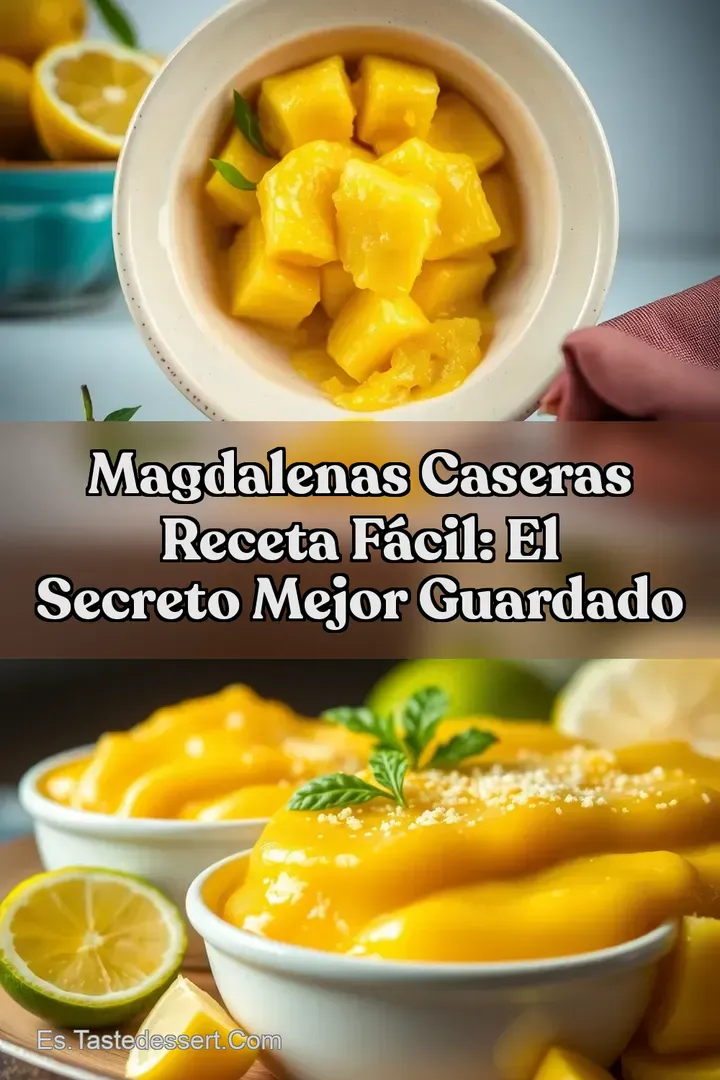 Magdalenas Caseras Receta F&aacute;cil: El Secreto Mejor Guardado