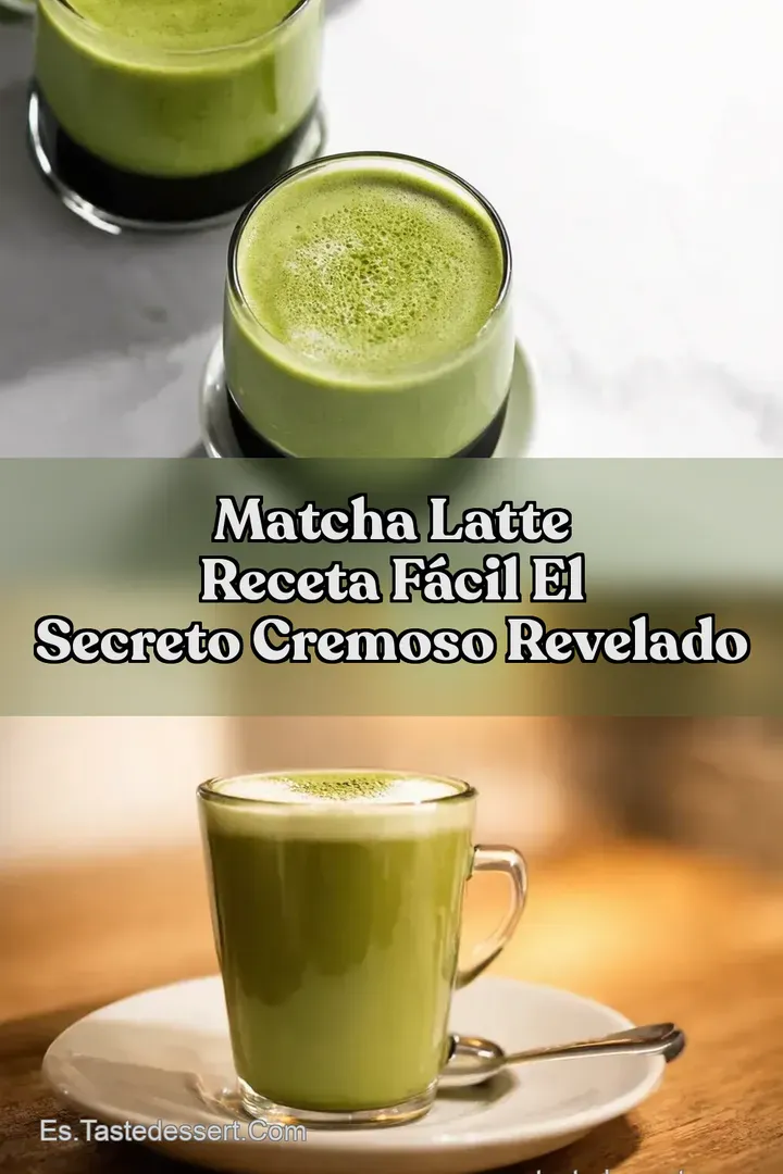 Matcha Latte Receta F&aacute;cil El Secreto Cremoso Revelado