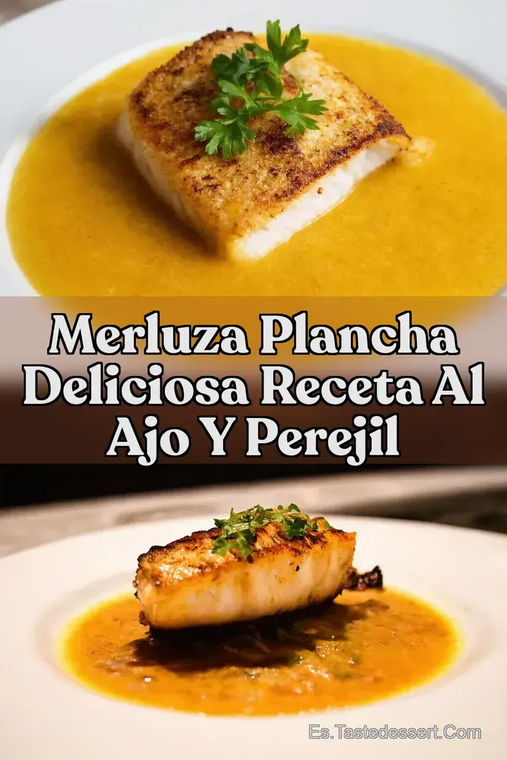 Merluza Plancha Deliciosa Receta al Ajo y Perejil