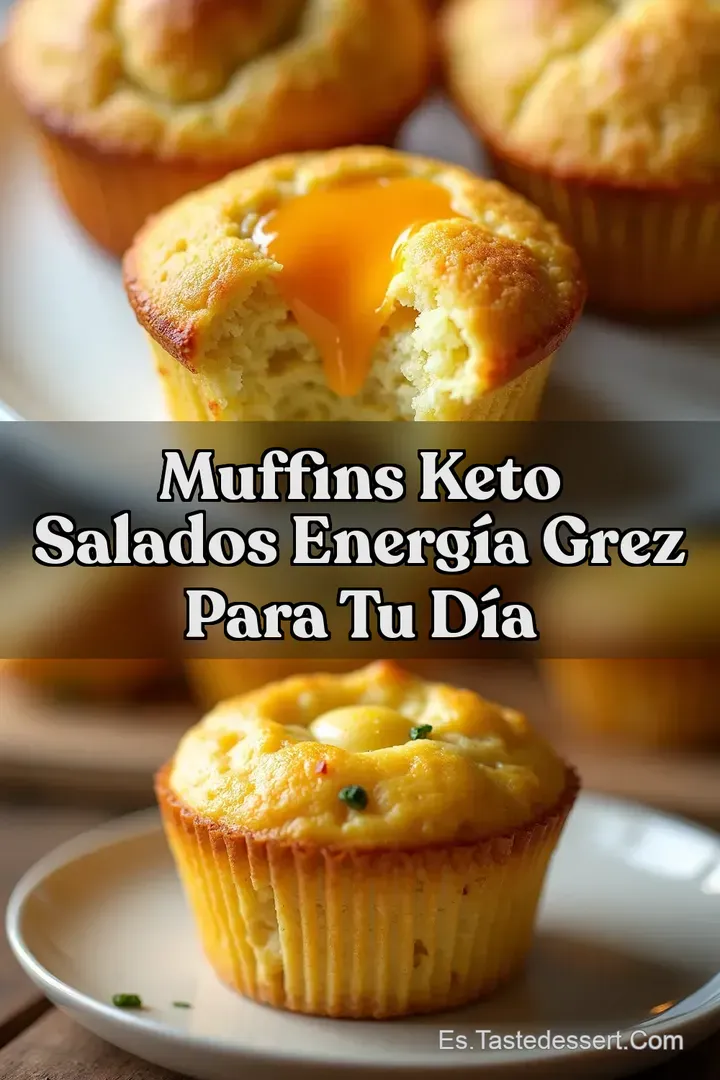 Muffins Keto Salados Energ&iacute;a Grez Para Tu D&iacute;a