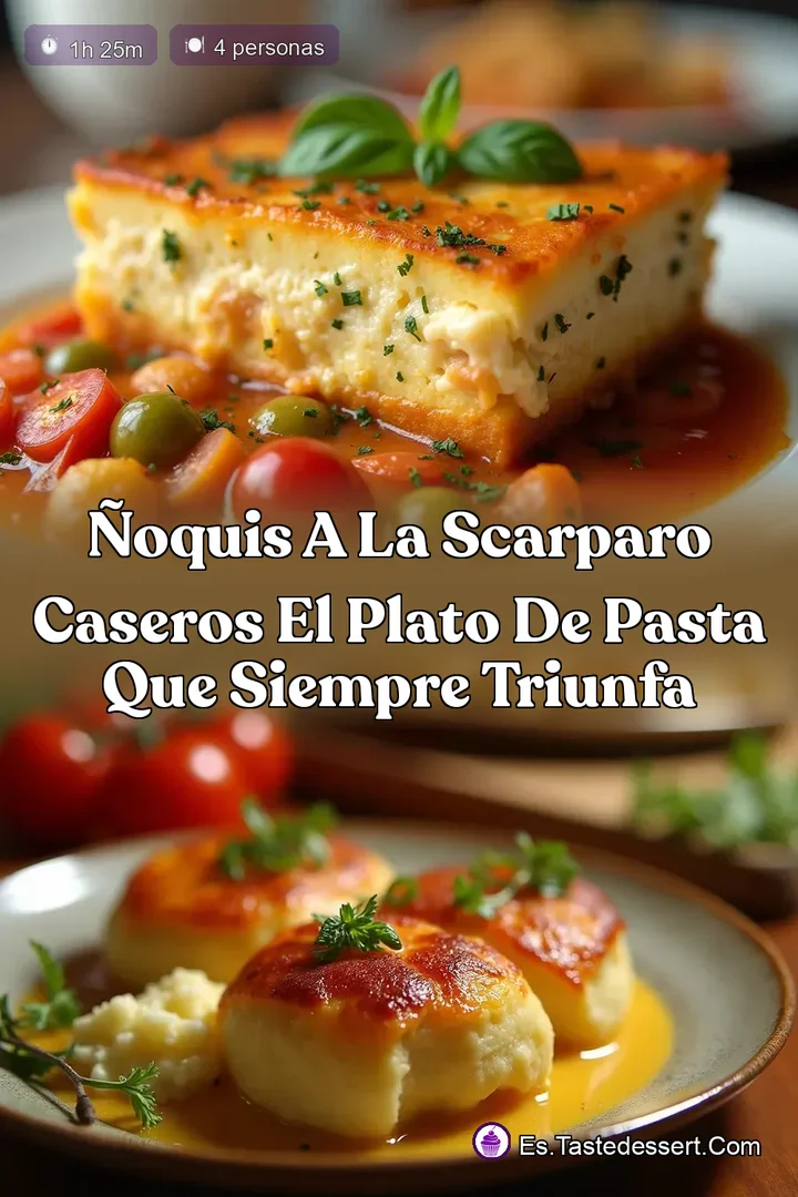 &Ntilde;oquis a la Scarparo Caseros El Plato de Pasta Que Siempre Triunfa