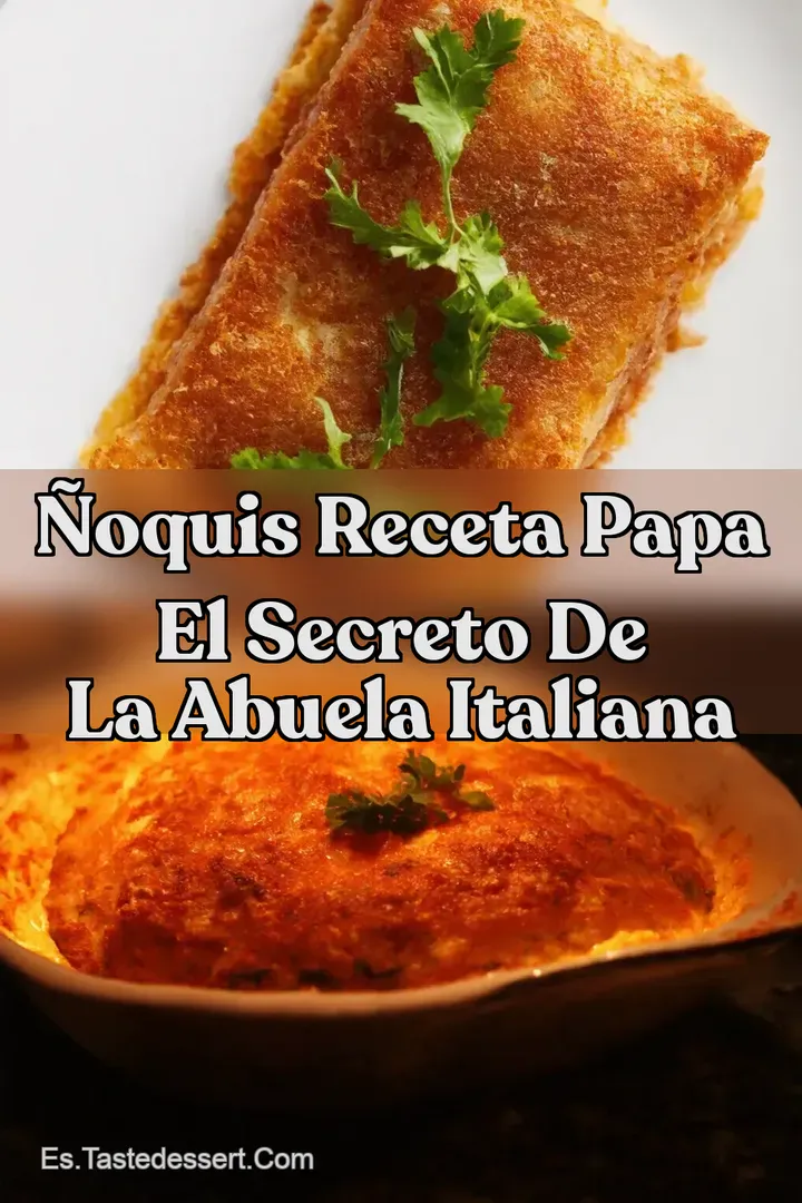 &Ntilde;oquis Receta Papa El Secreto de la Abuela Italiana