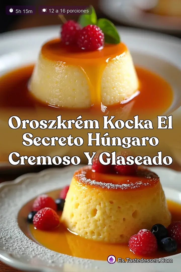 Oroszkr&eacute;m Kocka El Secreto H&uacute;ngaro Cremoso y Glaseado