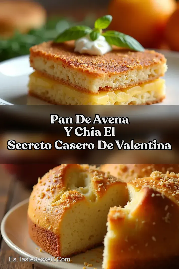 Pan De Avena Y Ch&iacute;a El Secreto Casero de Valentina