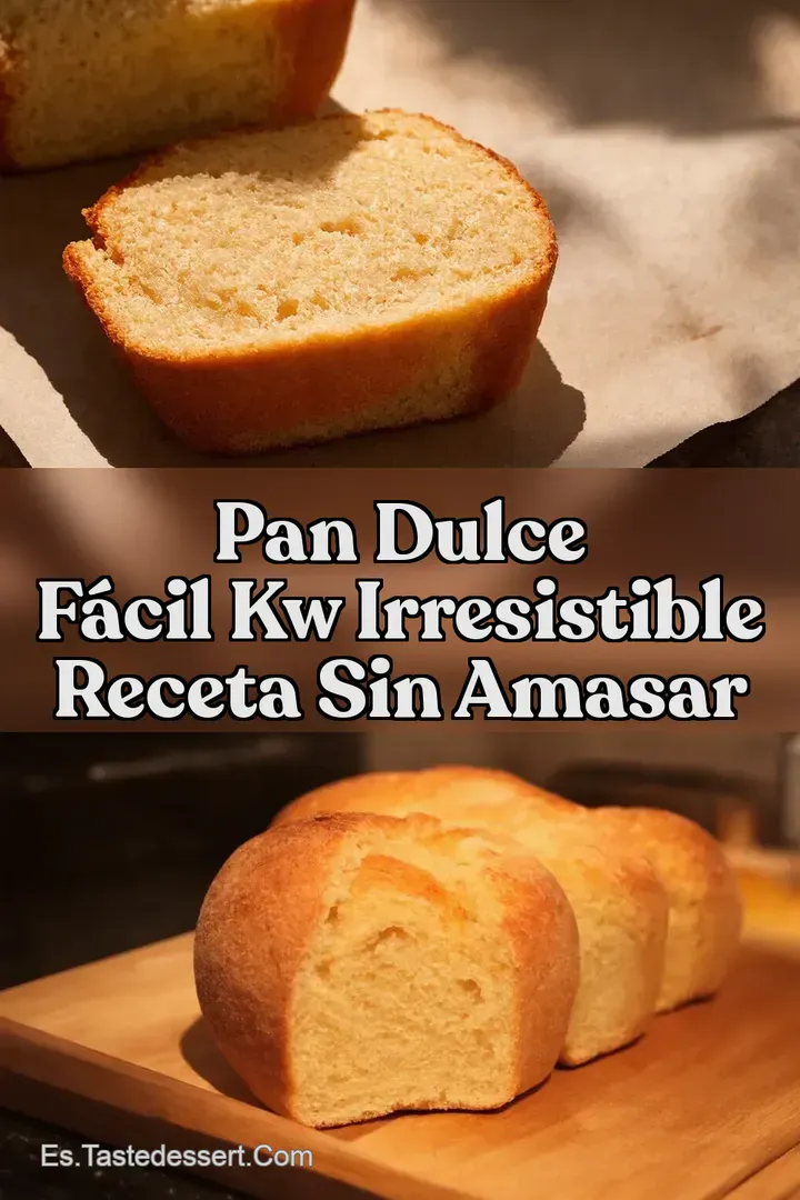 Pan Dulce F&aacute;cil kw Irresistible Receta Sin Amasar