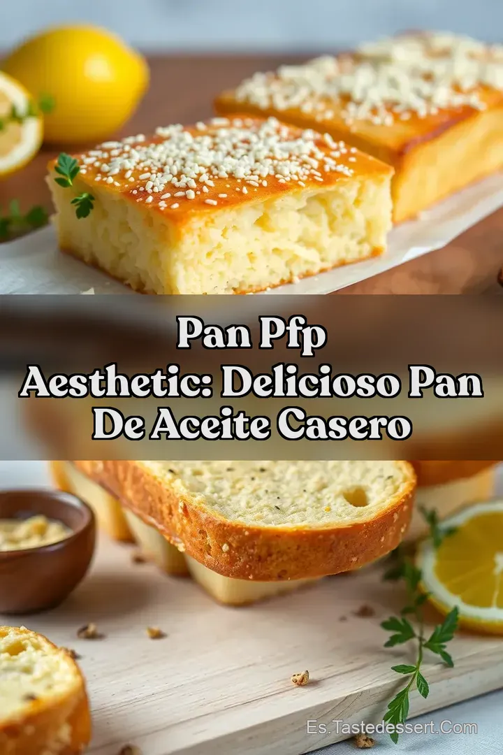Pan Pfp Aesthetic: Delicioso Pan de Aceite Casero