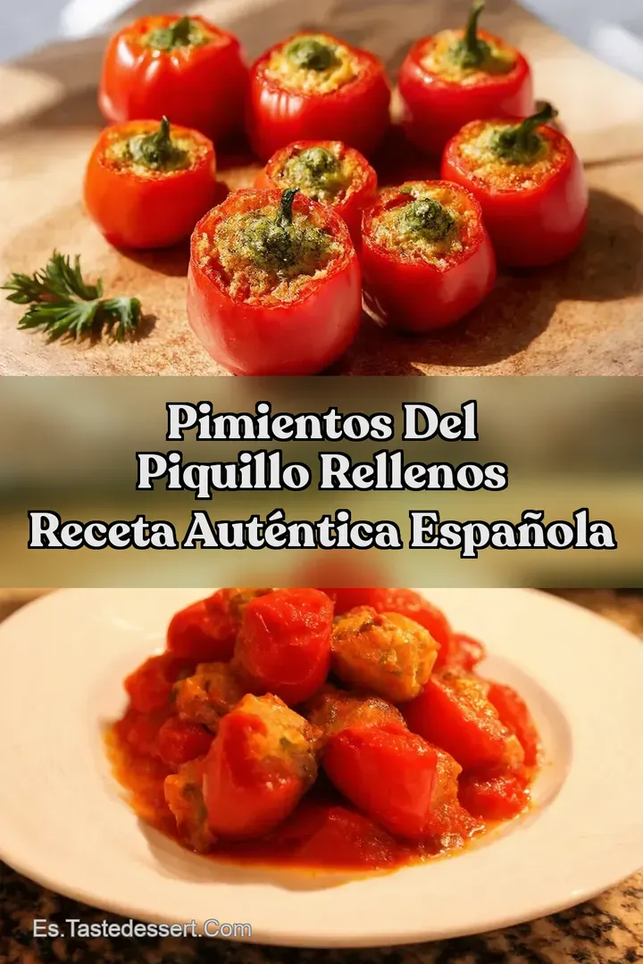 Pimientos del Piquillo Rellenos Receta Aut&eacute;ntica Espa&ntilde;ola