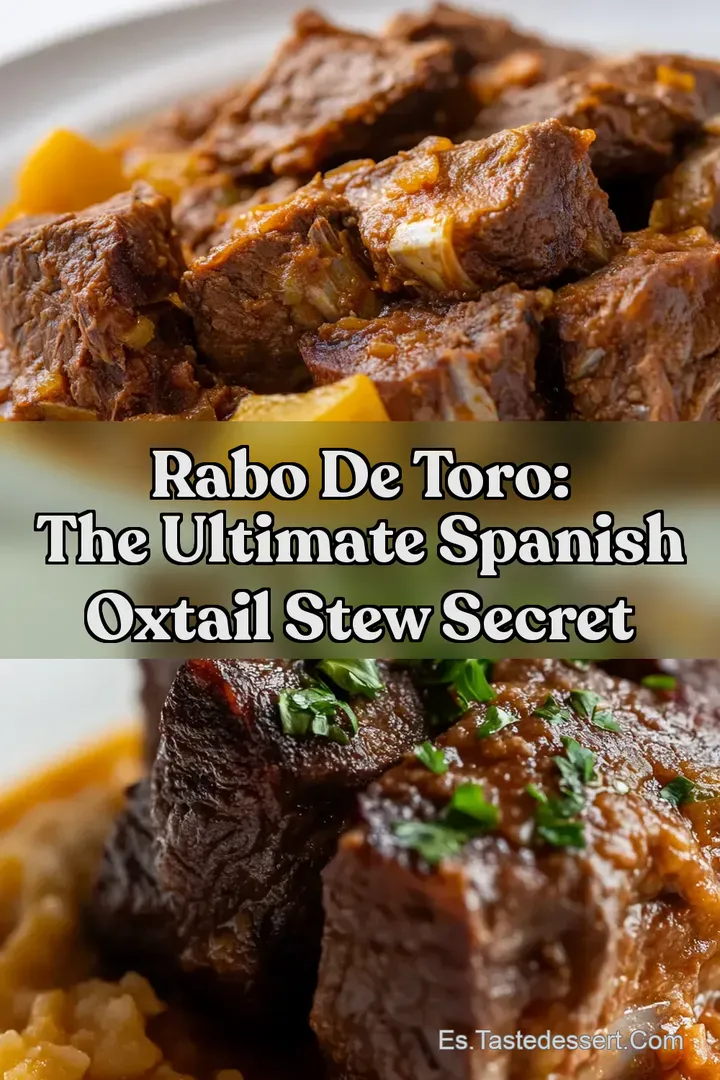 Rabo de Toro: The Ultimate Spanish Oxtail Stew Secret