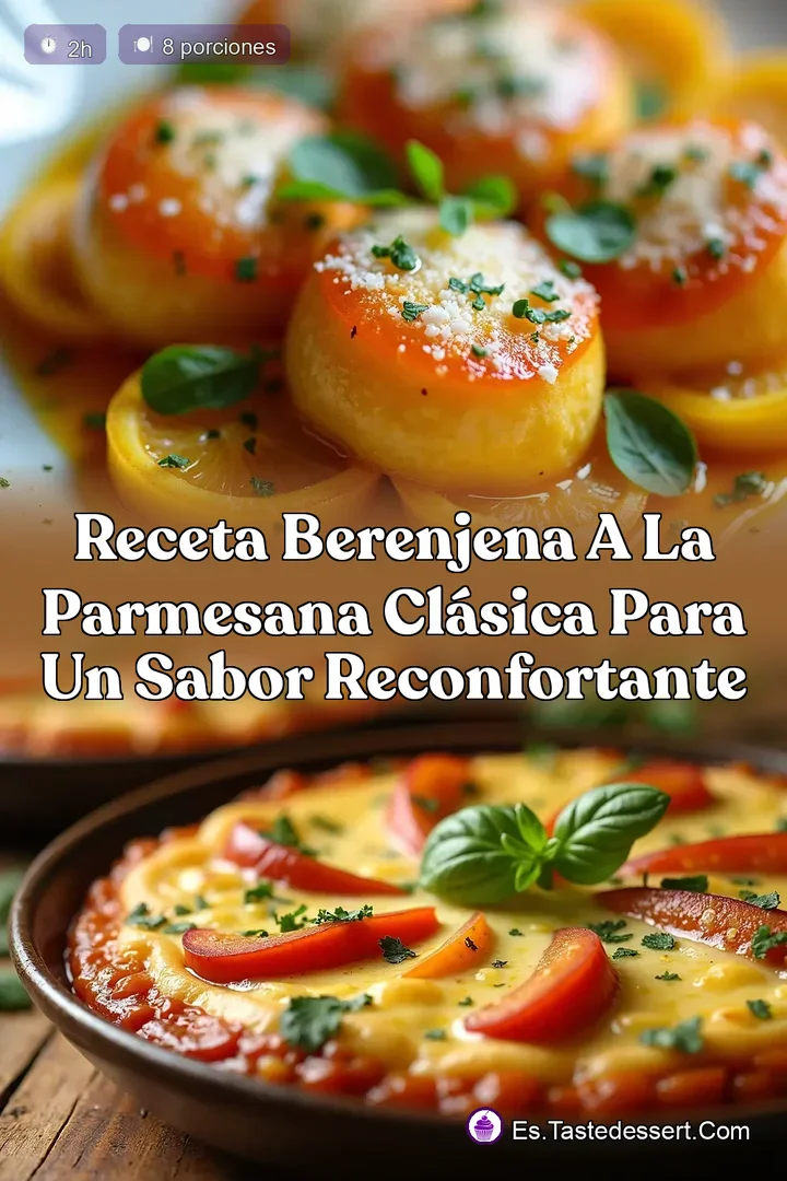 Receta Berenjena a la Parmesana Cl&aacute;sica para un Sabor Reconfortante