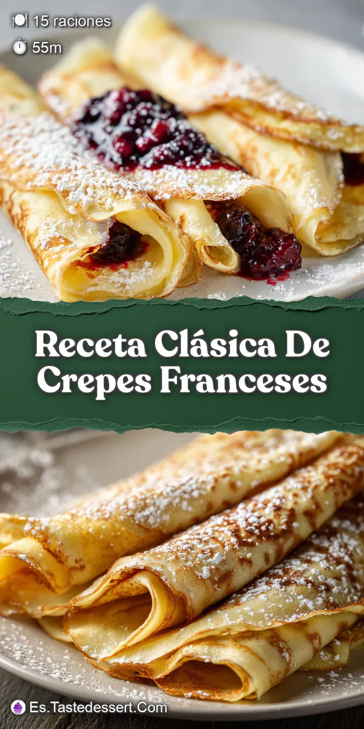 Close-up of a vanilla crepe, showcasing its lacy edges and delicate, slightly browned surface. Warm and inviting breakfast...