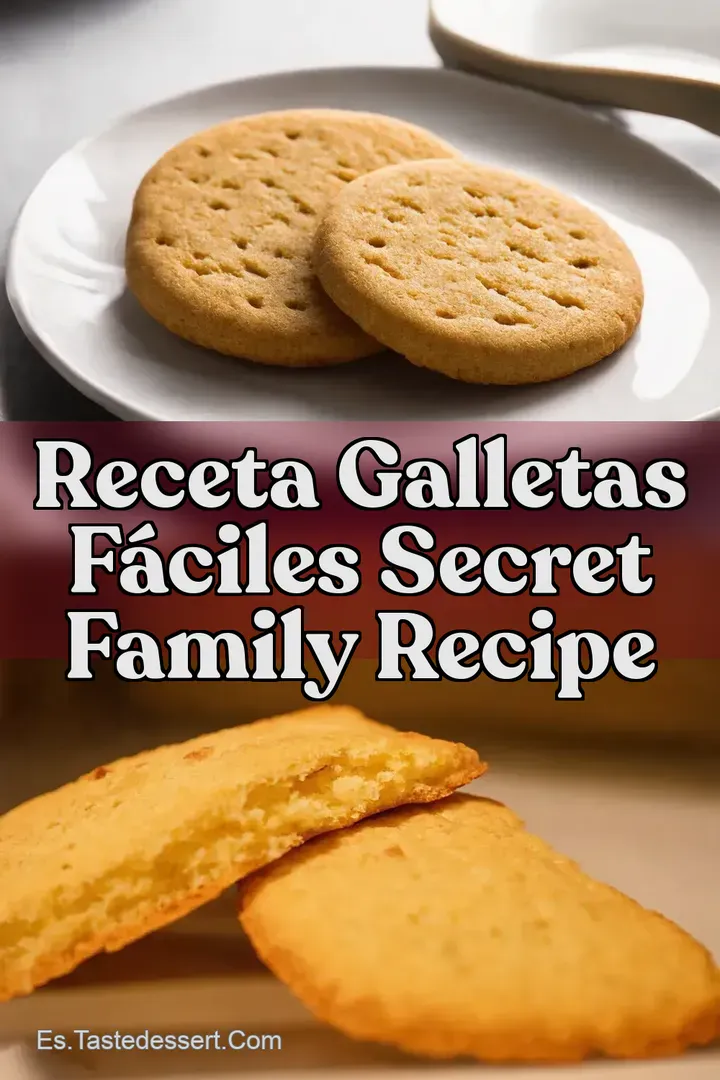 Receta Galletas F&aacute;ciles Secret Family Recipe