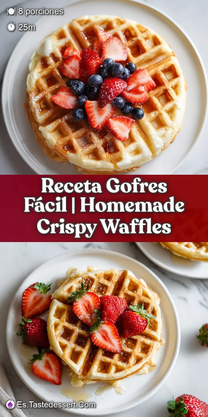 Close-up of a golden waffle with a perfectly crisp exterior and airy interior.