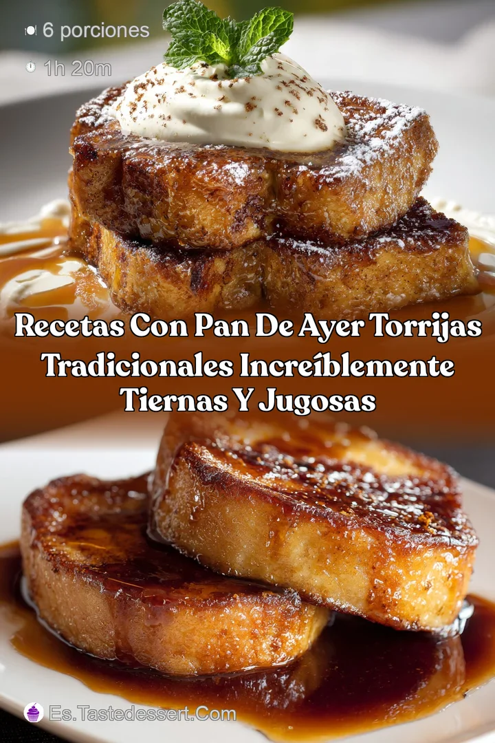 Recetas con pan de ayer Torrijas tradicionales incre&iacute;blemente tiernas y jugosas