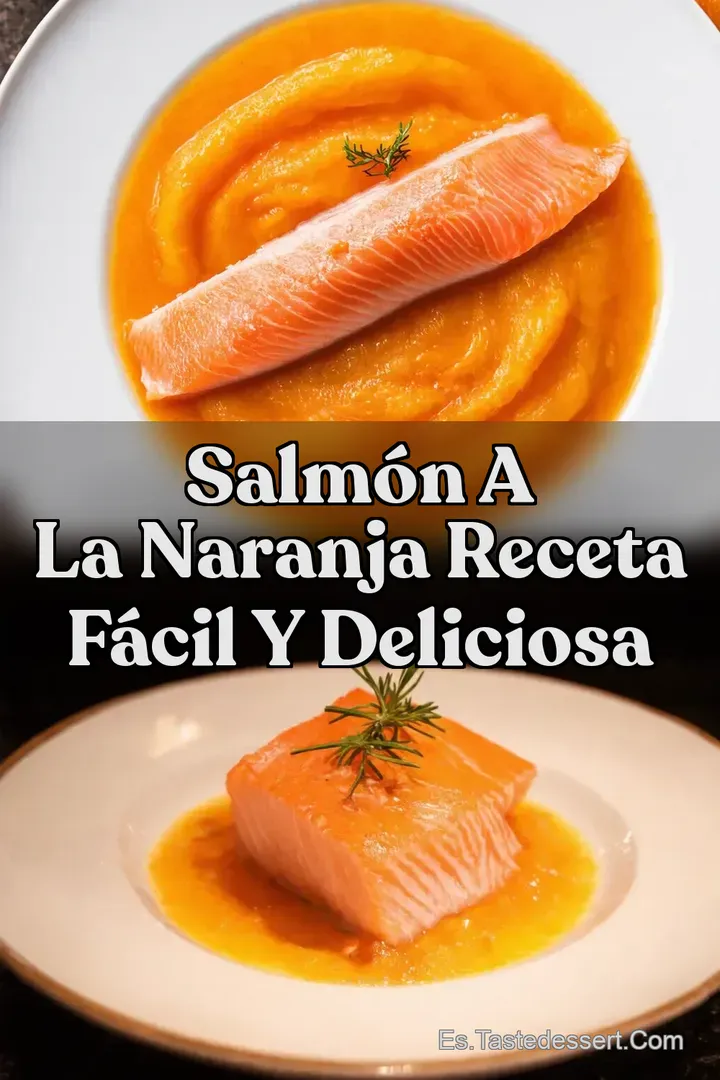 Salm&oacute;n a la Naranja Receta F&aacute;cil y Deliciosa