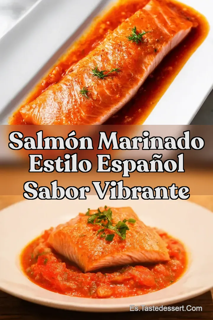 Salm&oacute;n Marinado Estilo Espa&ntilde;ol Sabor Vibrante