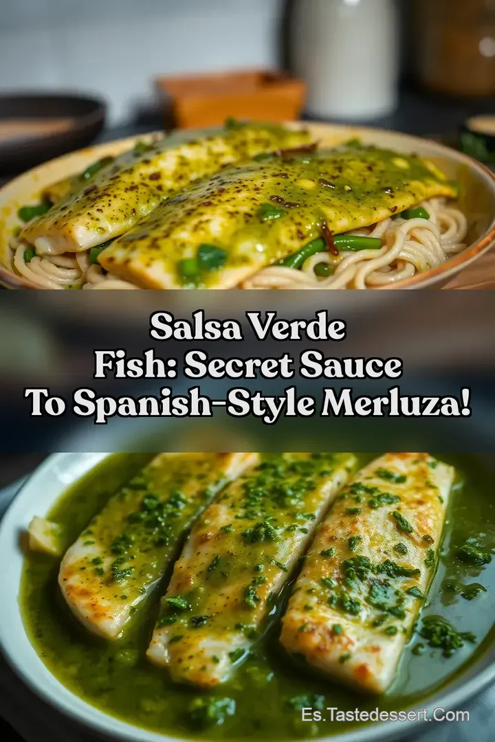 Salsa Verde Fish: Secret Sauce To Spanish-Style Merluza!