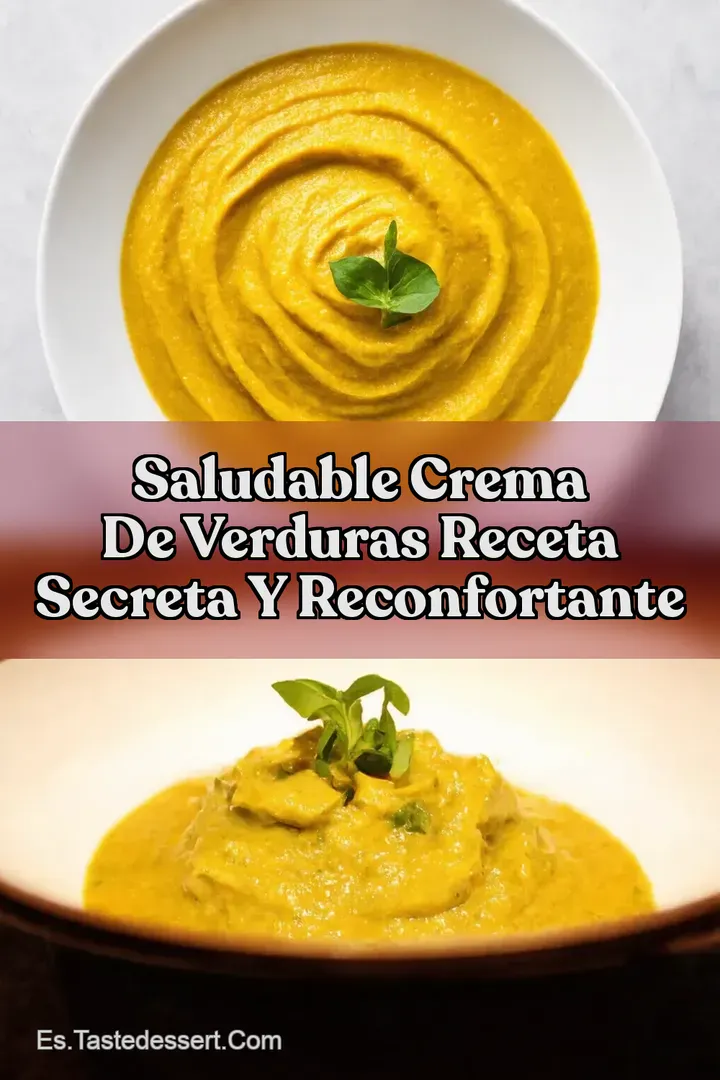 Saludable Crema de Verduras Receta Secreta y Reconfortante