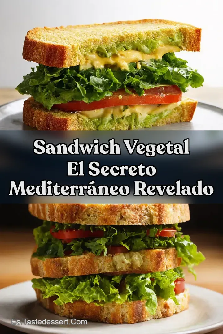 Sandwich Vegetal El Secreto Mediterr&aacute;neo Revelado
