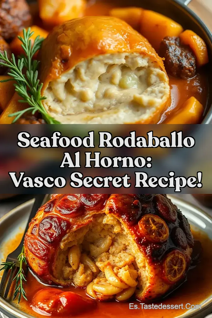 Seafood Rodaballo al Horno: Vasco Secret Recipe!