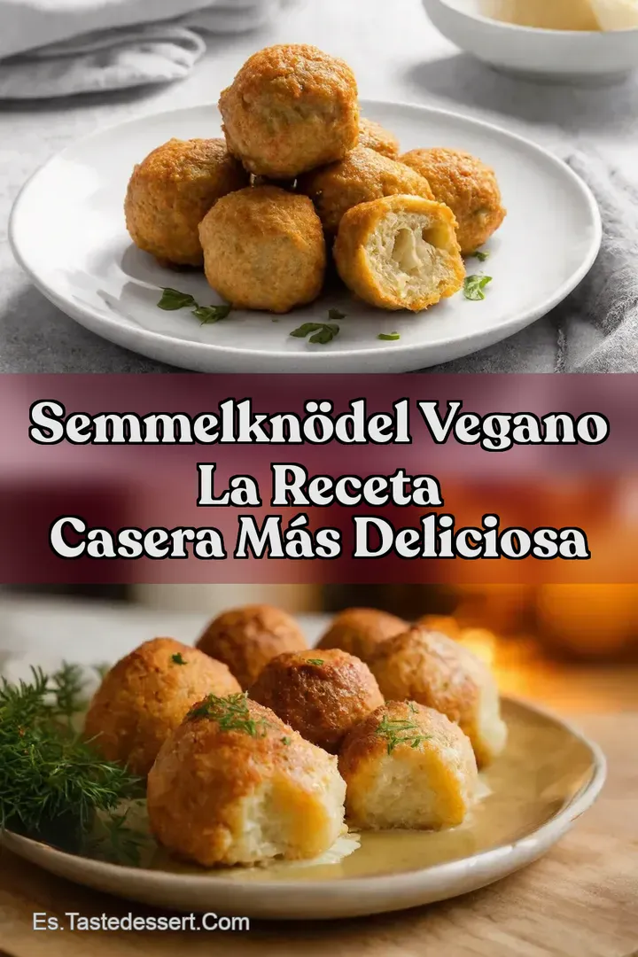 Semmelkn&ouml;del Vegano La Receta Casera M&aacute;s Deliciosa