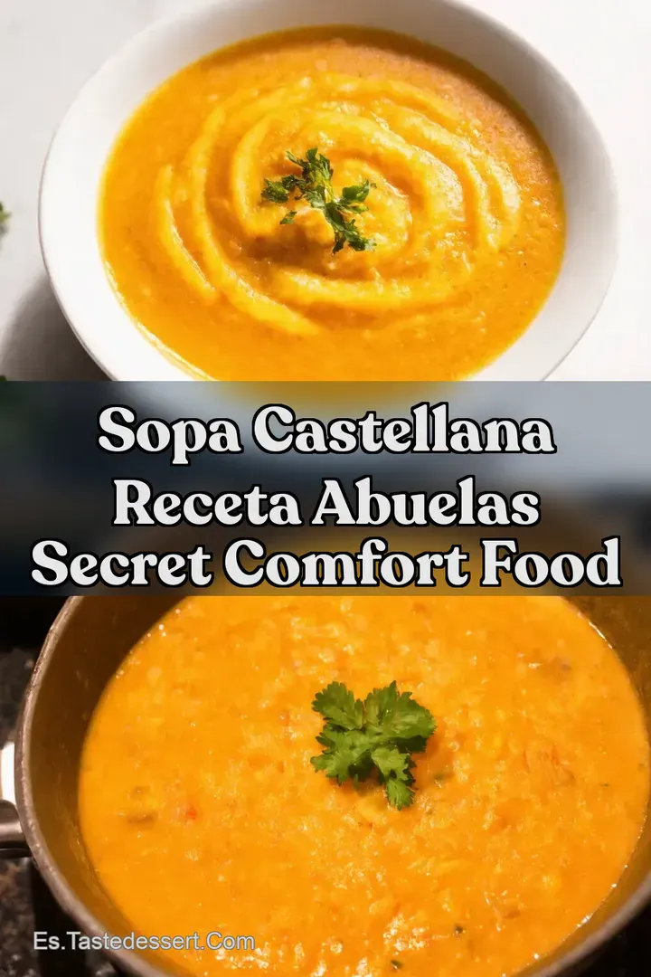 Sopa Castellana Receta Abuelas Secret Comfort Food