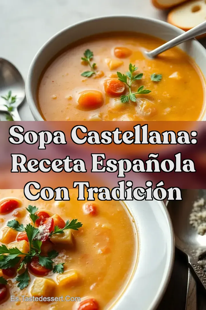 Sopa Castellana: Receta Espa&ntilde;ola Con Tradici&oacute;n