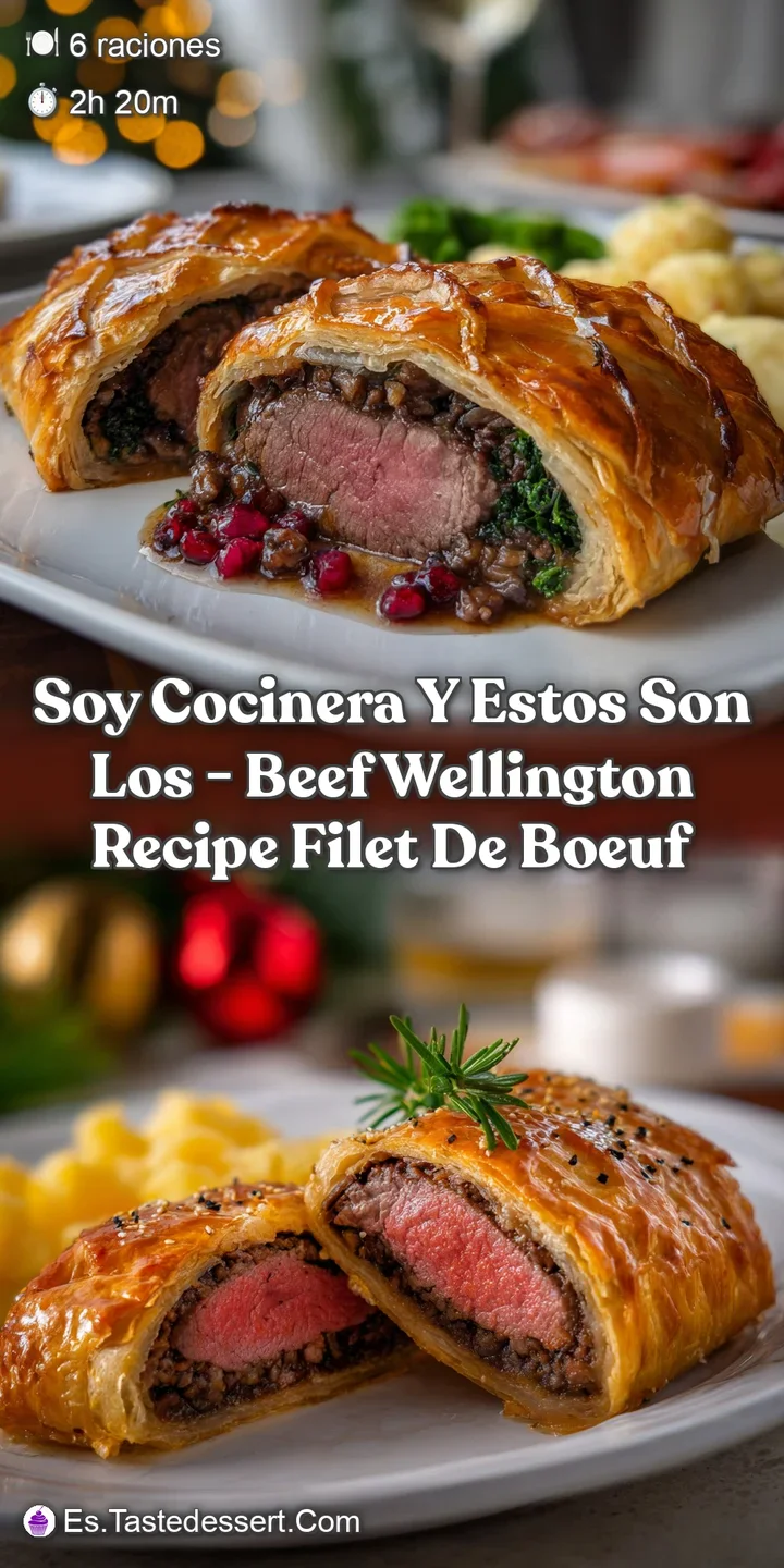 Soy Cocinera Y Estos Son Los - Beef Wellington Recipe Filet De Boeuf