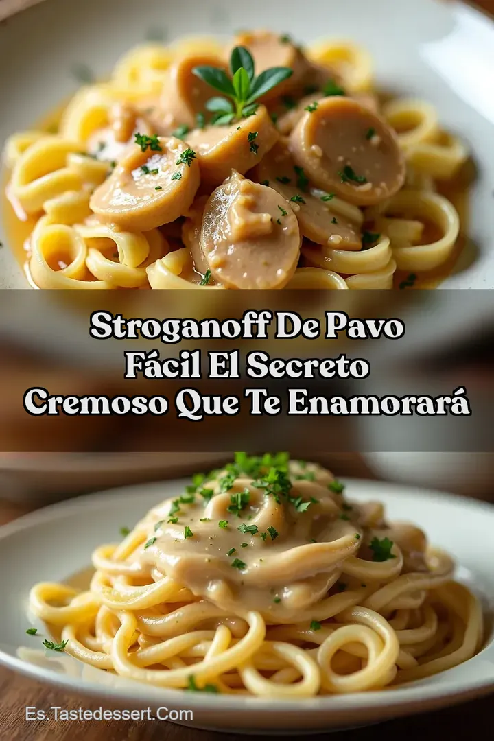 Stroganoff de Pavo F&aacute;cil El Secreto Cremoso Que Te Enamorar&aacute;