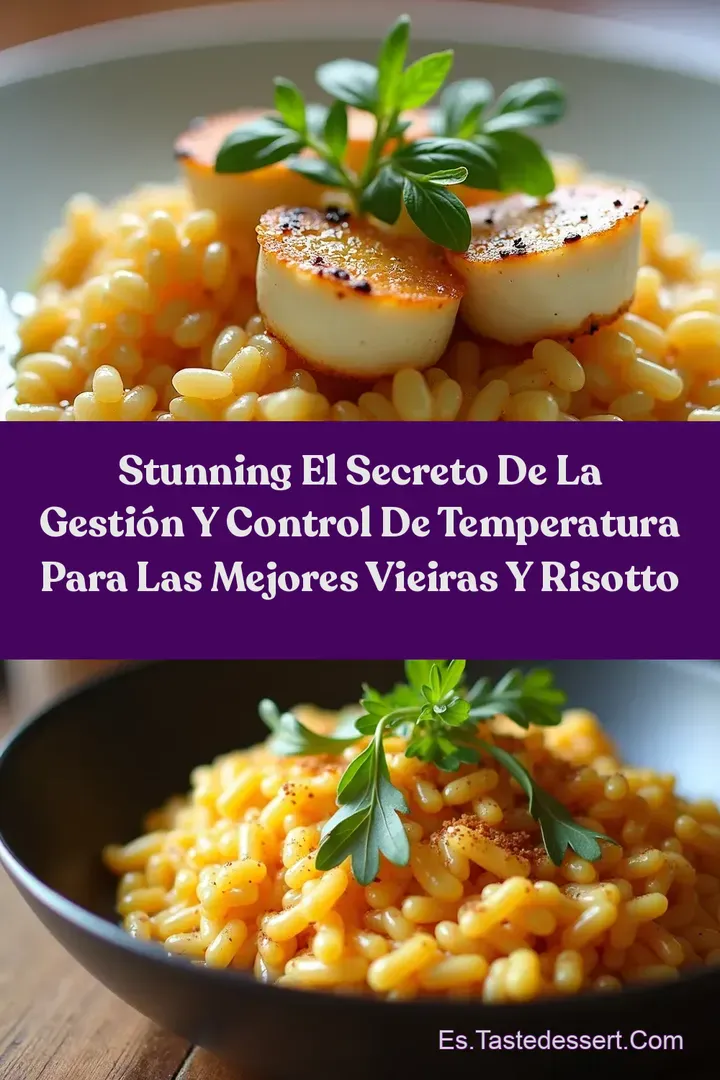Stunning El Secreto de la Gesti&oacute;n y Control de Temperatura para las Mejores Vieiras y Risotto