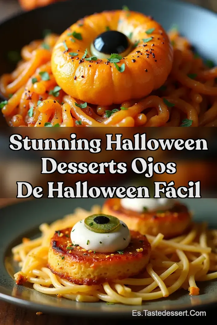 Stunning Halloween Desserts Ojos De Halloween F&aacute;cil
