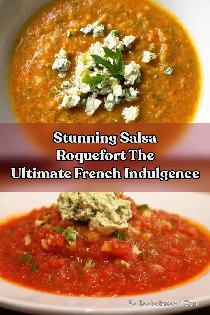 Stunning Salsa Roquefort The Ultimate French Indulgence