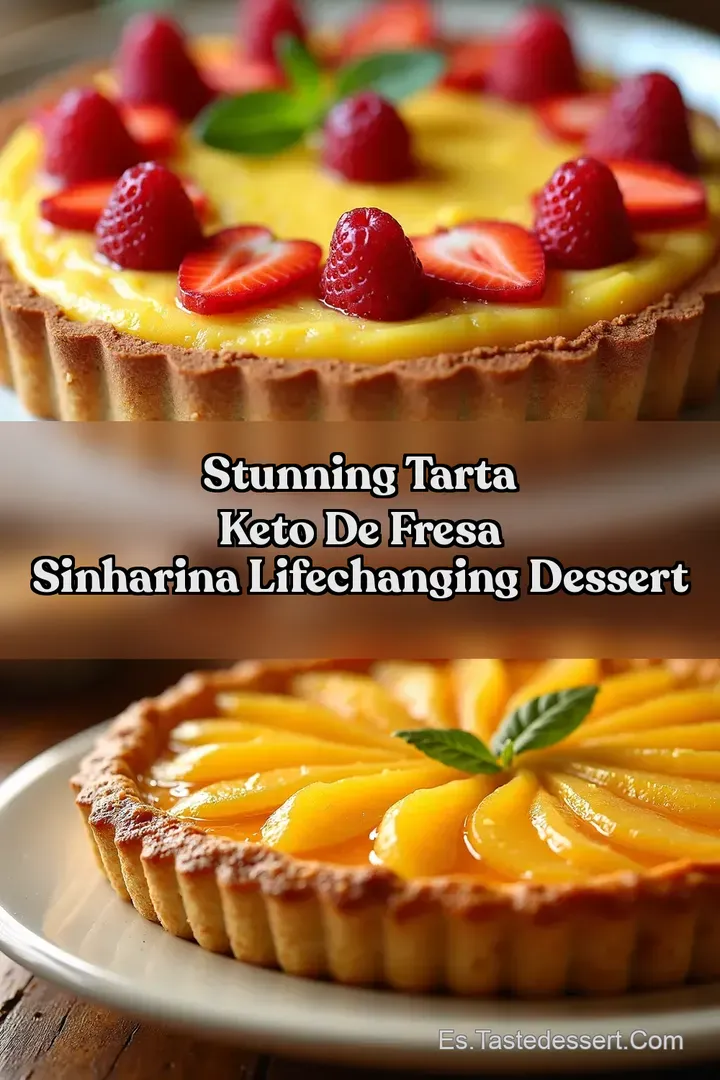 Stunning Tarta Keto de Fresa Sinharina LifeChanging Dessert