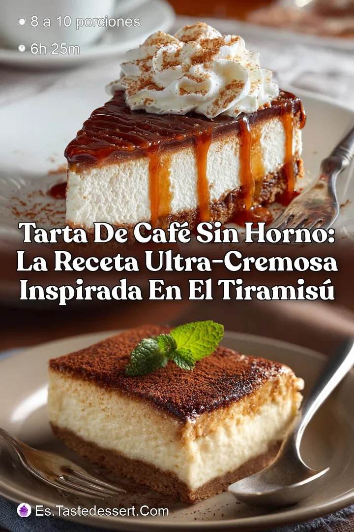 Tarta de caf&eacute; sin horno: La receta ultra-cremosa inspirada en el Tiramis&uacute;